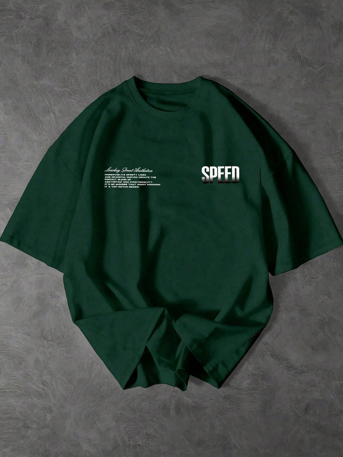 CAMISETA HOMBRE SPEED VERDE