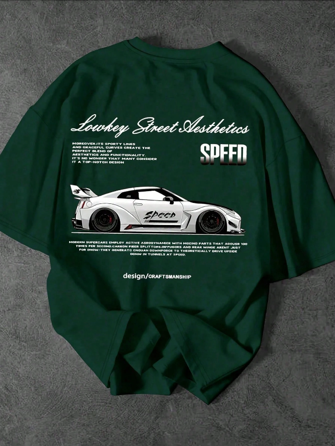 CAMISETA HOMBRE SPEED VERDE