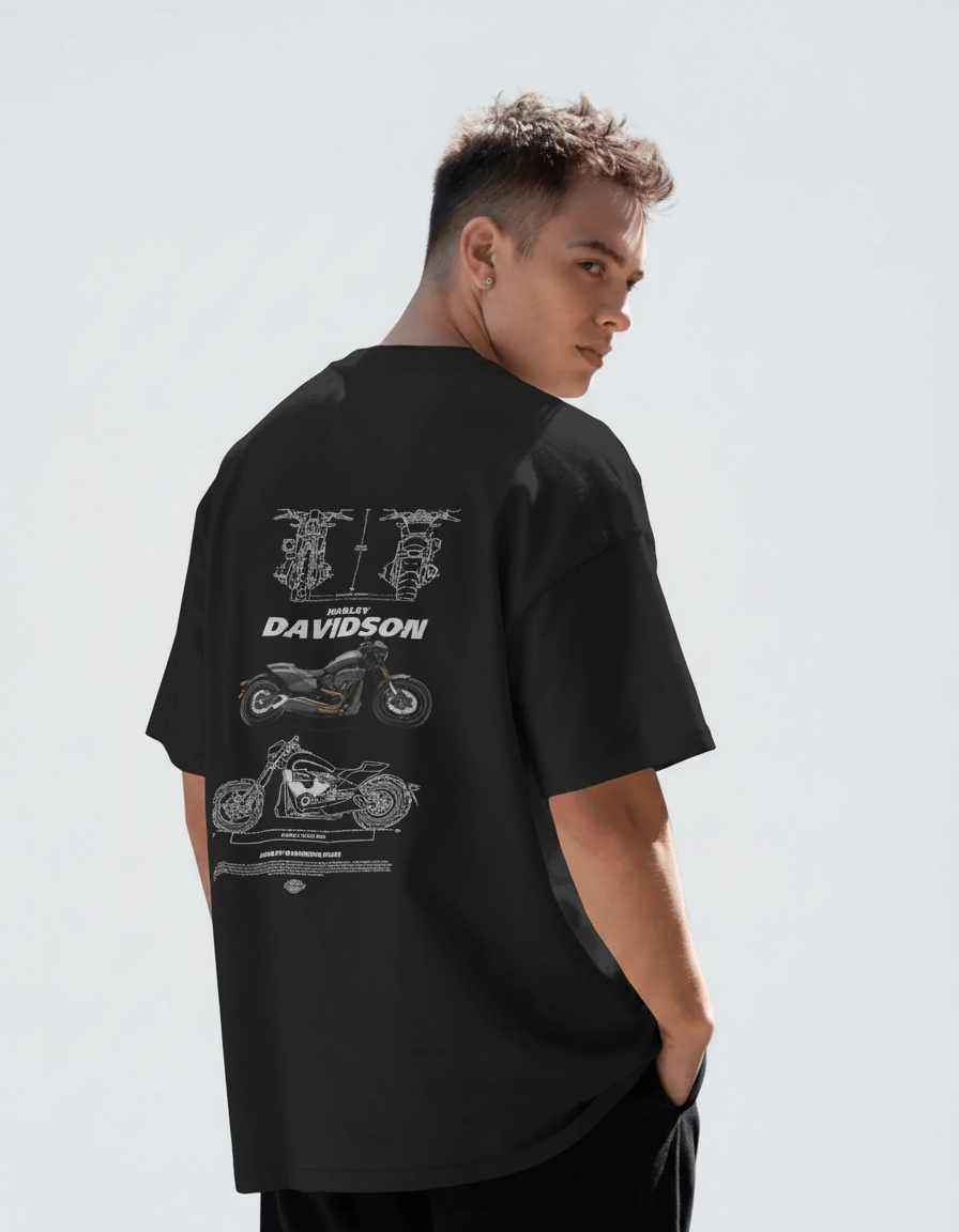 CAMISETA HOMBRE MOTO FXDR CRUISER