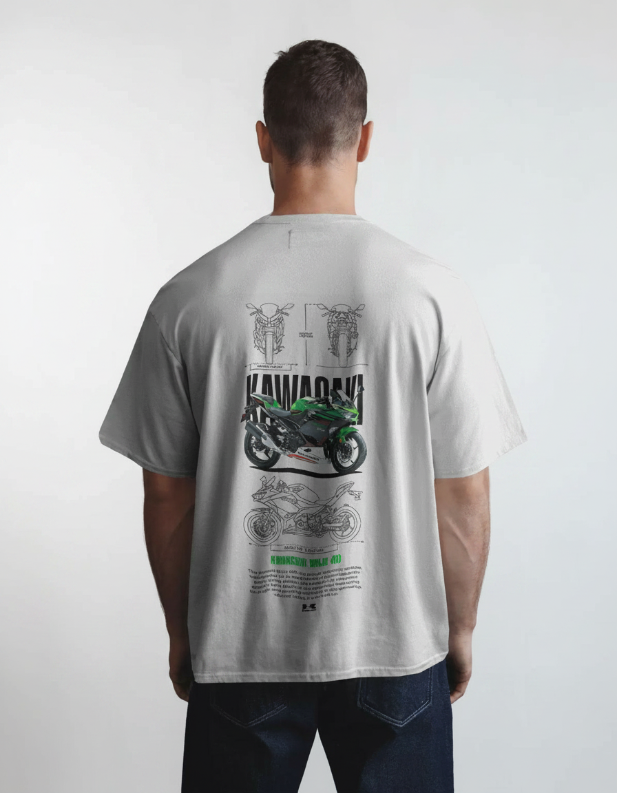 CAMISETA HOMBRE MOTO NINJA 400 SPORT