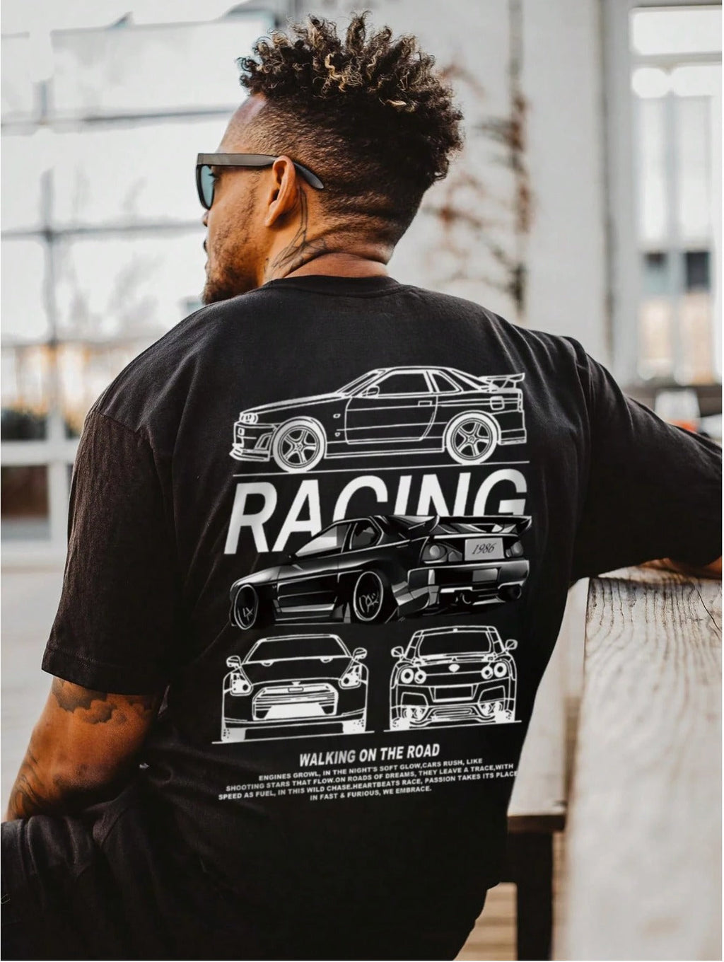 CAMISETA HOMBRE RACING