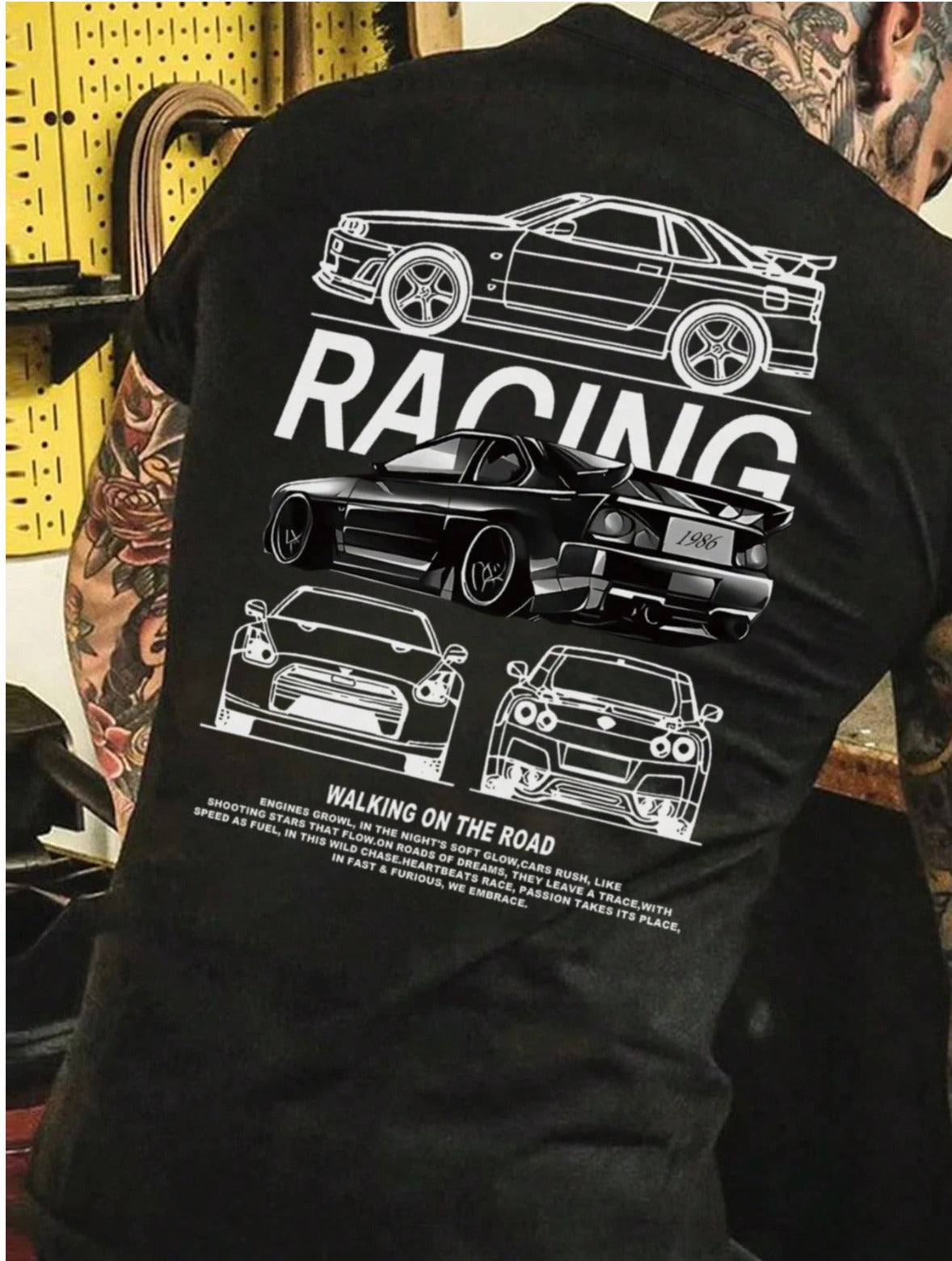 CAMISETA HOMBRE RACING