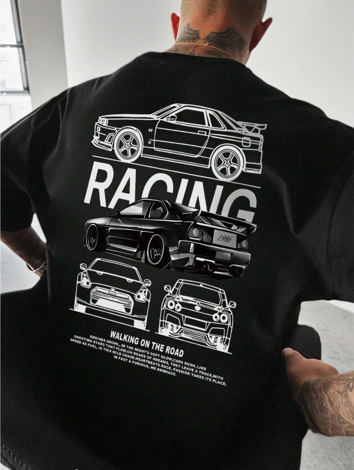 CAMISETA HOMBRE RACING